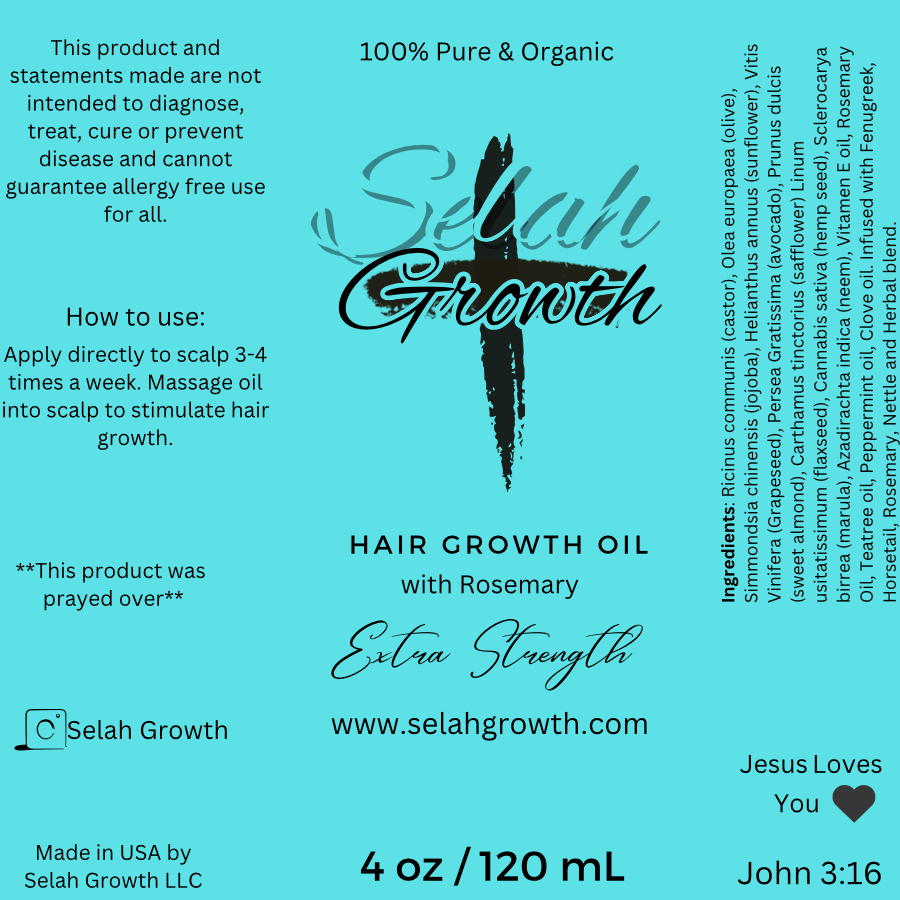 *EXTRA STRENGTH* Hair Growth Oil
