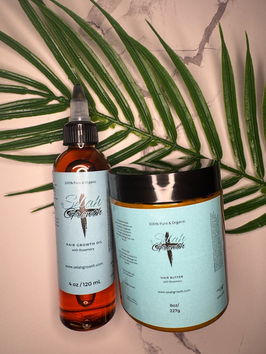 OG Bundle! OG Hair Growth Oil + Hair Growth Butter